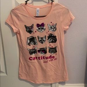 Girls justice shirt